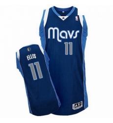 Revolution 30 Mavericks 11 Monta Ellis Navy Blue Stitched NBA Jersey 