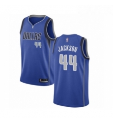 Womens Dallas Mavericks 44 Justin Jackson Authentic Royal Blue Basketball Jersey Icon Edition 