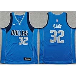 Youth Dallas Mavericks 32 Cooper Flagg Blue 2025 Icon Edition Stitched Basketball Jersey