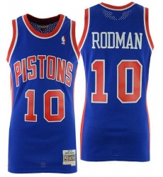 Rodman blue #10 jersey