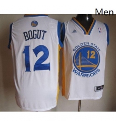 Warriors 12 Andrew Bogut White Stitched NBA Jersey 