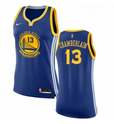 Womens Nike Golden State Warriors 13 Wilt Chamberlain Swingman Royal Blue Road NBA Jersey Icon Edition