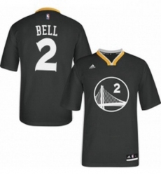 Youth Adidas Golden State Warriors 2 Jordan Bell Authentic Black Alternate NBA Jersey 