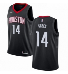 Mens Nike Houston Rockets 14 Gerald Green Swingman Black NBA Jersey Statement Edition 