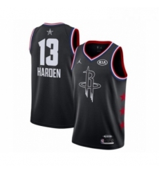 Womens Jordan Houston Rockets 13 James Harden Swingman Black 2019 All Star Game Basketball Jersey