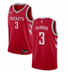 Youth Nike Houston Rockets 3 Steve Francis Swingman Red Road NBA Jersey Icon Edition
