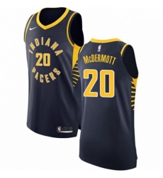 Mens Nike Indiana Pacers 20 Doug McDermott Authentic Navy Blue NBA Jersey Icon Edition 