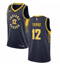 Womens Nike Indiana Pacers 12 Tyreke Evans Swingman Navy Blue NBA Jersey Icon Edition 