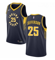 Youth Nike Indiana Pacers 25 Al Jefferson Swingman Navy Blue NBA Jersey Icon Edition