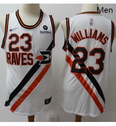 Clippers #23 Louis Williams White Basketball Swingman Hardwood Classics Jersey