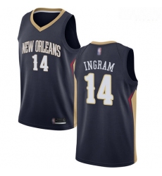 Pelicans #14 Brandon Ingram Navy Basketball Swingman Icon Edition Jersey