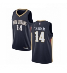 Womens New Orleans Pelicans 14 Brandon Ingram Swingman Navy Blue Basketball Jersey Icon Edition 