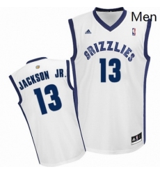 Mens Adidas Memphis Grizzlies 13 Jaren Jackson Jr Swingman White Home NBA Jersey 