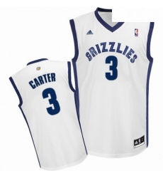 Mens Adidas Memphis Grizzlies 3 Jevon Carter Swingman White Home NBA Jersey 