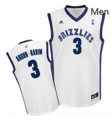 Mens Adidas Memphis Grizzlies 3 Shareef Abdur Rahim Swingman White Home NBA Jersey
