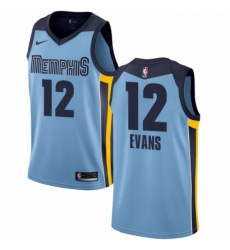 Womens Nike Memphis Grizzlies 12 Tyreke Evans Swingman Light Blue NBA Jersey Statement Edition 