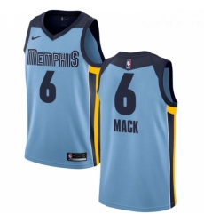 Youth Nike Memphis Grizzlies 6 Shelvin Mack Swingman Light Blue NBA Jersey Statement Edition 