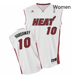 Womens Adidas Miami Heat 10 Tim Hardaway Swingman White Home NBA Jersey