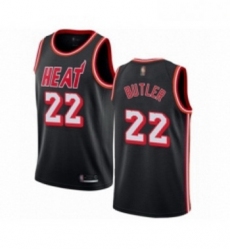 Youth Miami Heat 22 Jimmy Butler Authentic Black Fashion Hardwood Classics Basketball Jersey 