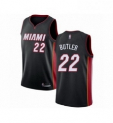 Youth Miami Heat 22 Jimmy Butler Swingman Black Basketball Jersey Icon Edition 