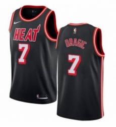 Youth Nike Miami Heat 7 Goran Dragic Swingman Black Black Fashion Hardwood Classics NBA Jersey
