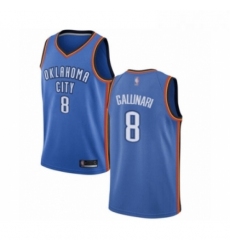 Youth Oklahoma City Thunder 8 Danilo Gallinari Swingman Royal Blue Basketball Jersey Icon Edition 