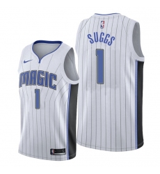 Men Orlando Magic 1 Jalen Suggs 2018 19 Association Edition White NBA Jersey