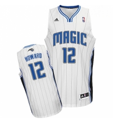 Mens Adidas Orlando Magic 12 Dwight Howard Swingman White Home NBA Jersey 