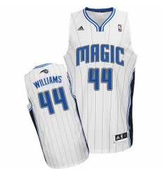 Mens Adidas Orlando Magic 44 Jason Williams Swingman White Home NBA Jersey