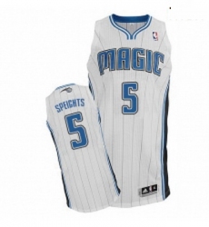 Mens Adidas Orlando Magic 5 Marreese Speights Authentic White Home NBA Jersey 