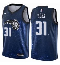 Mens Nike Orlando Magic 31 Terrence Ross Authentic Blue NBA Jersey City Edition