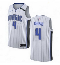 Mens Nike Orlando Magic 4 Arron Afflalo Swingman NBA Jersey Association Edition 