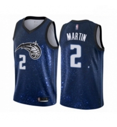 Mens Orlando Magic 2 Jarell Martin Authentic Blue Basketball Jersey City Edition 