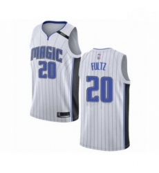 Mens Orlando Magic 20 Markelle Fultz Authentic White Basketball Jersey Association Edition 