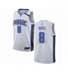 Mens Orlando Magic 8 Terrence Ross Authentic White Basketball Jersey Association Edition