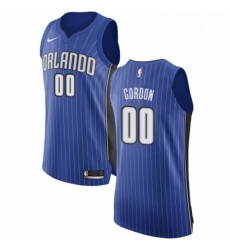 Womens Nike Orlando Magic 0 Aaron Gordon Authentic Royal Blue Road NBA Jersey Icon Edition