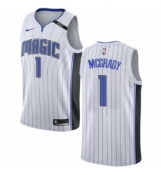 Womens Nike Orlando Magic 1 Tracy Mcgrady Authentic NBA Jersey Association Edition