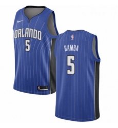 Womens Nike Orlando Magic 5 Mohamed Bamba Swingman Royal Blue NBA Jersey Icon Edition 