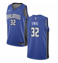 Youth Nike Orlando Magic 32 Shaquille ONeal Swingman Royal Blue Road NBA Jersey Icon Edition