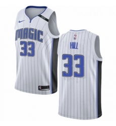 Youth Nike Orlando Magic 33 Grant Hill Authentic NBA Jersey Association Edition
