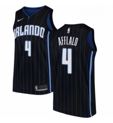 Youth Nike Orlando Magic 4 Arron Afflalo Authentic Black Alternate NBA Jersey Statement Edition 