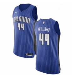 Youth Nike Orlando Magic 44 Jason Williams Authentic Royal Blue Road NBA Jersey Icon Edition