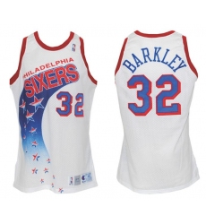 Men 1991-92 Charles Barkley Philadelphia 76ers Game Star jersey