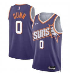 Men Phoenix Suns 0 Ryan Dunn Purple 2024 Draft Icon Edition Stitched Basketball Jersey