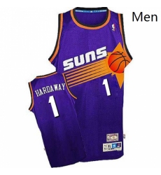 Mens Adidas Phoenix Suns 1 Penny Hardaway Authentic Purple Throwback NBA Jersey