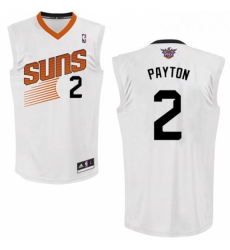 Mens Adidas Phoenix Suns 2 Elfrid Payton Swingman White Home NBA Jersey 