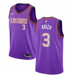 Womens Nike Phoenix Suns 3 Trevor Ariza Swingman Purple NBA Jersey 2018 19 City Edition 