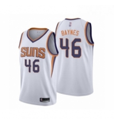 Womens Phoenix Suns 46 Aron Baynes Swingman White Basketball Jersey Association Edition 