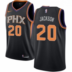 Youth Nike Phoenix Suns 20 Josh Jackson Authentic Black Alternate NBA Jersey Statement Edition 
