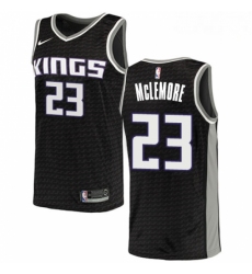 Mens Nike Sacramento Kings 23 Ben McLemore Swingman Black NBA Jersey Statement Edition 